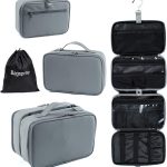 Toiletry Bag for Men， Hanging Travel Bag for Toiletries， Shaving Bag for Men Travel， Toiletry Bags for Traveling， Large Travel Size Toiletry Organizer (2022 Upgraded) ， Travel Case Kit Accessories